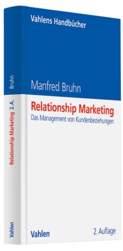 Imagen de archivo de Relationship Marketing: Das Management von Kundenbeziehungen a la venta por medimops