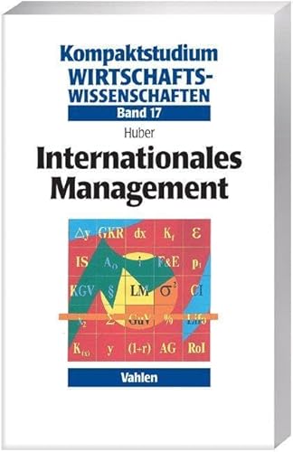 9783800634224: Internationales Management
