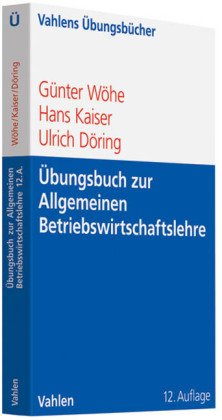 9783800635252: bungsbuch zur Einfhrung in die Allgemeine Betriebswirtschaftslehre