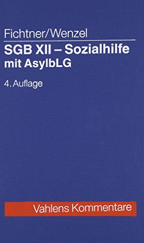 Stock image for SGB XII - Sozialhilfe: Mit Asylbewerberleistungsgesetz, Rechtsstand: April 2008 for sale by medimops