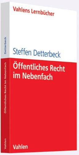 Stock image for ffentliches Recht im Nebenfach for sale by medimops
