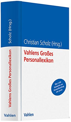 Vahlens GroÃŸes Personallexikon
