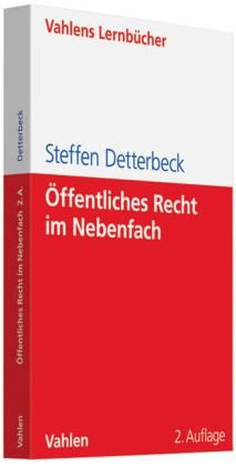 Stock image for ffentliches Recht im Nebenfach for sale by medimops