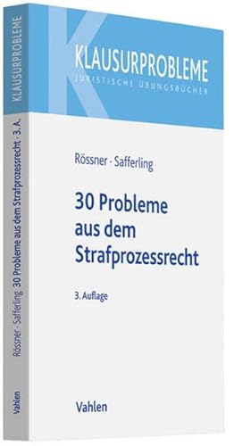 Beispielbild fr 30 Probleme aus dem Strafprozessrecht (Klausurprobleme) zum Verkauf von medimops