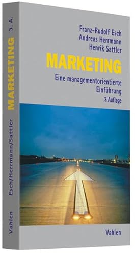 Beispielbild fr Marketing: Eine managementorientierte Einfhrung zum Verkauf von medimops