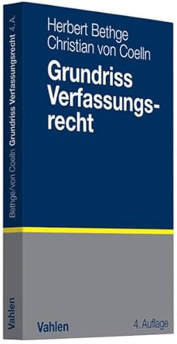 Imagen de archivo de Gundriss Verfassungsrecht: Eine Einfhrung fr Studenten des Verfassungsrechts als Nebenfach a la venta por medimops