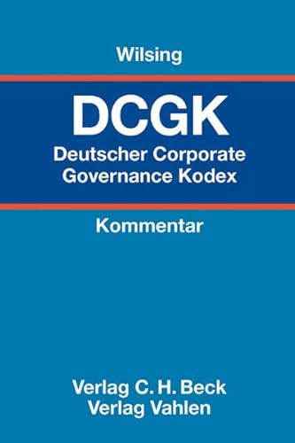 Stock image for Deutscher Corporate Governance Kodex for sale by Antiquariat BuchX