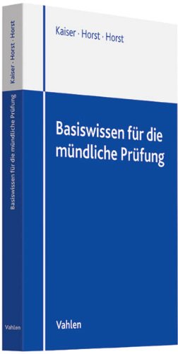Stock image for Prfungswissen Jura fr die mndliche Prfung: 1. und 2. Staatsexamen for sale by medimops