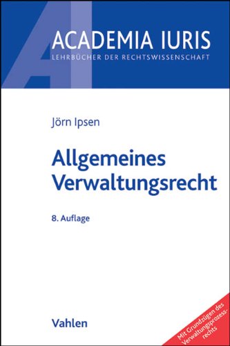 9783800639786: Allgemeines Verwaltungsrecht