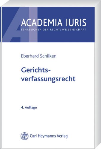 9783800641048: Gerichtsverfassungsrecht