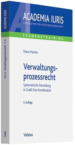 Beispielbild fr Verwaltungsprozessrecht: Systematische Darstellung in Grafik-Text-Kombination. Rechtsstand: Dezember 2010 zum Verkauf von medimops