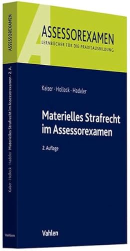 Beispielbild fr Materielles Strafrecht im Assessorexamen zum Verkauf von medimops