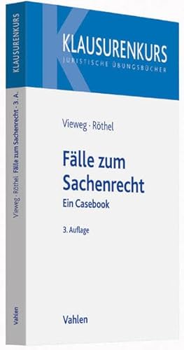 Stock image for Flle zum Sachenrecht: Ein Casebook for sale by medimops