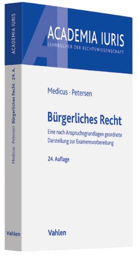 9783800646531: Burgerliches Recht