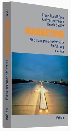 Beispielbild fr Marketing: Eine managementorientierte Einfhrung zum Verkauf von medimops