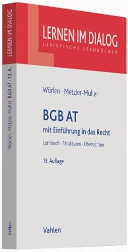 Beispielbild fr BGB AT: Einfhrung in das Recht und Allgemeiner Teil des BGB zum Verkauf von medimops