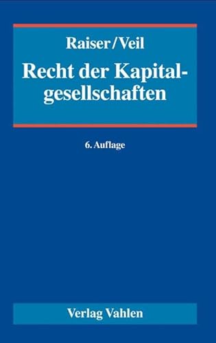Stock image for Recht der Kapitalgesellschaften -Language: german for sale by GreatBookPrices