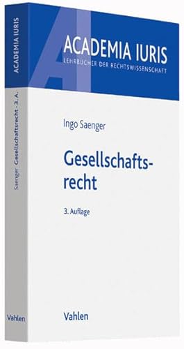 Beispielbild fr Gesellschaftsrecht (Academia Iuris) zum Verkauf von medimops