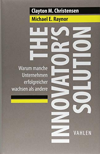 Imagen de archivo de The Innovator's Solution -Language: german a la venta por GreatBookPrices