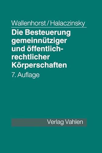 Stock image for Die Besteuerung gemeinntziger und ffentlich-rechtlicher Krperschaften for sale by Blackwell's