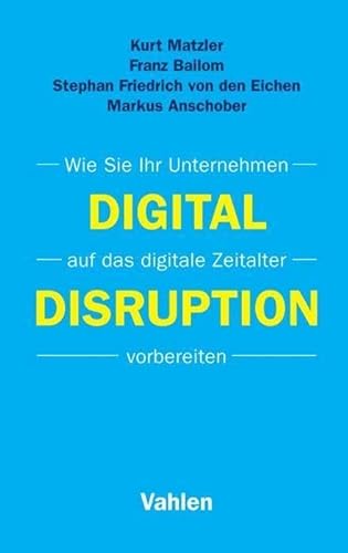 Stock image for Digital Disruption -Language: german for sale by GreatBookPrices