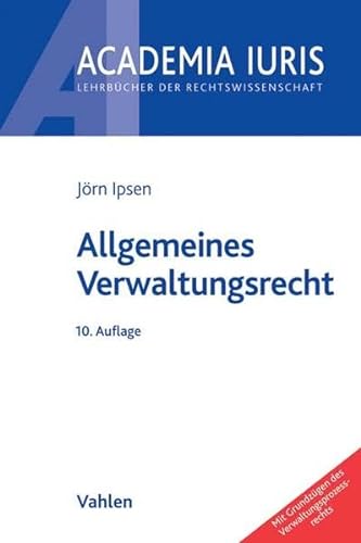 9783800654260: Allgemeines Verwaltungsrecht