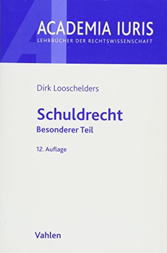 Beispielbild fr Schuldrecht: Besonderer Teil (Academia Iuris) zum Verkauf von medimops