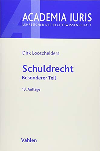 Beispielbild fr Schuldrecht: Besonderer Teil (Academia Iuris) zum Verkauf von medimops