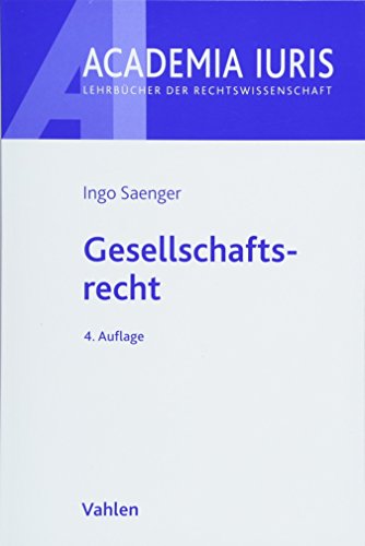 9783800656523: Saenger, I: Gesellschaftsrecht