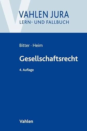 Beispielbild fr Gesellschaftsrecht (Vahlen Jura/Lehr- und Fallbuch) zum Verkauf von medimops