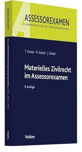 Beispielbild fr Materielles Zivilrecht im Assessorexamen zum Verkauf von medimops