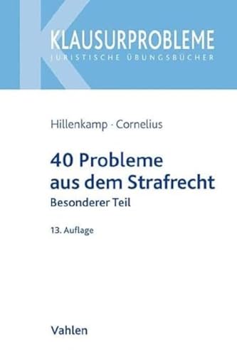 Beispielbild fr 40 Probleme aus dem Strafrecht: Besonderer Teil zum Verkauf von medimops