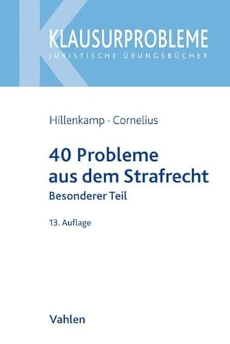 Stock image for 40 Probleme aus dem Strafrecht -Language: german for sale by GreatBookPrices