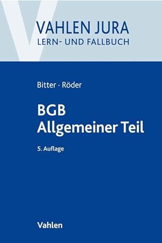Stock image for BGB Allgemeiner Teil for sale by Revaluation Books