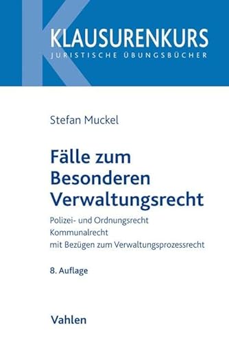 Stock image for Flle zum Besonderen Verwaltungsrecht for sale by Blackwell's