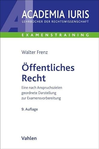 Imagen de archivo de ffentliches Recht a la venta por GreatBookPrices