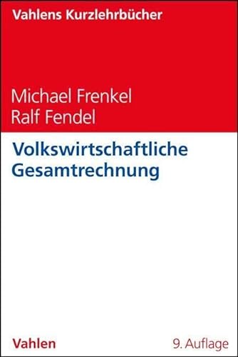 Stock image for Volkswirtschaftliche Gesamtrechnung for sale by GreatBookPrices