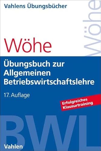 Stock image for bungsbuch zur Einfhrung in die Allgemeine Betriebswirtschaftslehre for sale by Revaluation Books