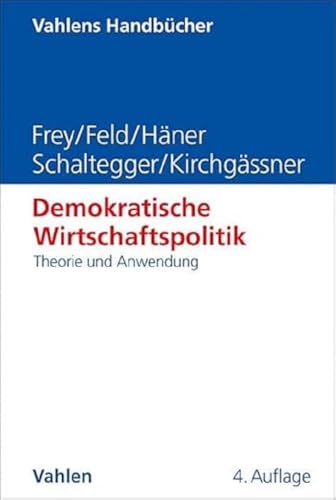 Stock image for Demokratische Wirtschaftspolitik: Theorie und Anwendung for sale by Revaluation Books