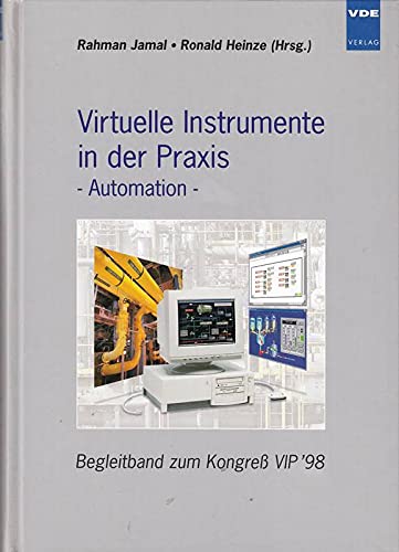 9783800723423: Virtuelle Instrumente in der Praxis, Automation, VIP '98, m. CD-ROM - Jamal, Rahman