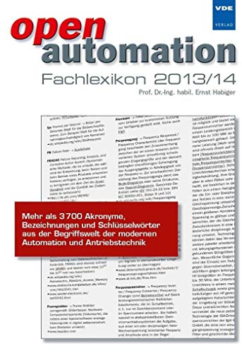 9783800735242: openautomation Fachlexikon 2013/2014