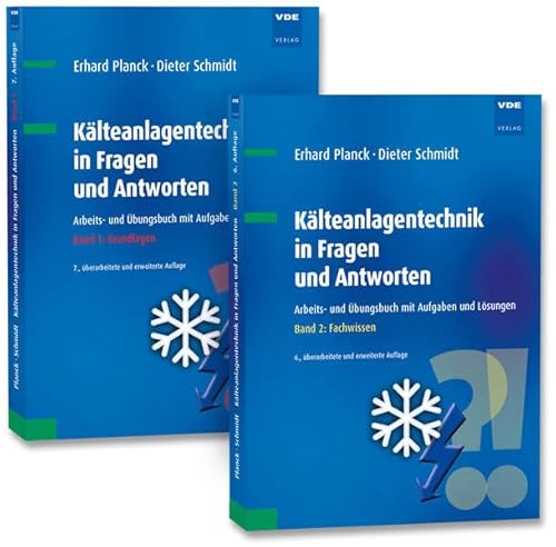 9783800743926: Klteanlagentechnik in Fragen und Antworten (Set): Arbeits- und bungsbuch mit Aufgaben und Lsungen Set bestehend aus: Band 1: Grundlagen, Band 2: Fachwissen