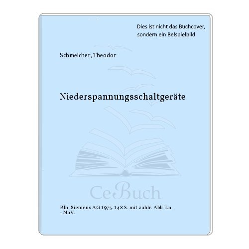 Stock image for Niederspannungsschaltgerte for sale by Versandantiquariat Felix Mcke