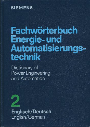Beispielbild f�r Dictionary of Power Engineering and Automation:. zum Verkauf von Majestic Books