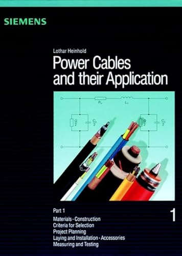 9783800915354: Power Cables and Their Applications: Pt. 1