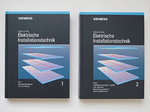 Stock image for Elektrische Installationstechnik I/ II: 2 Bnde for sale by medimops