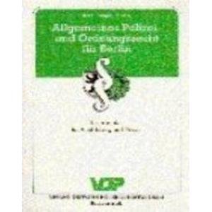 Beispielbild fr Allgemeines Polizei- und Ordnungsrecht fr Berlin. Kommentar fr Ausbildung und Praxis zum Verkauf von medimops