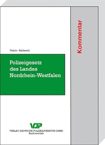 9783801106546: Polizeigesetz des Landes Nordrhein-Westfalen
