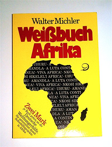 9783801201234: Weissbuch Afrika
