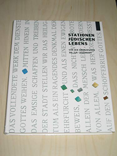 Stock image for Stationen Jdischen Lebens. Von der Emanzipation bis zur Gegenwart for sale by medimops
